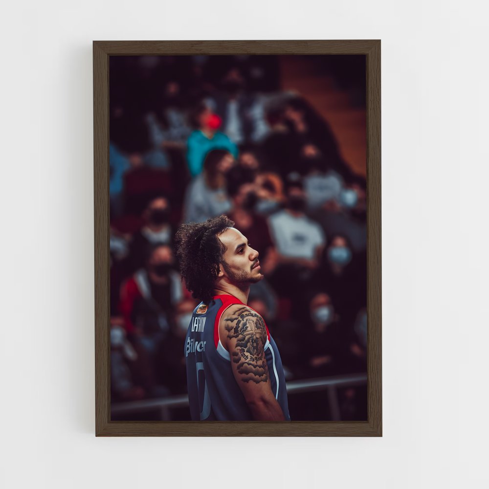 Poster Énergie Tatouée – affiche Basketball (vue 5)